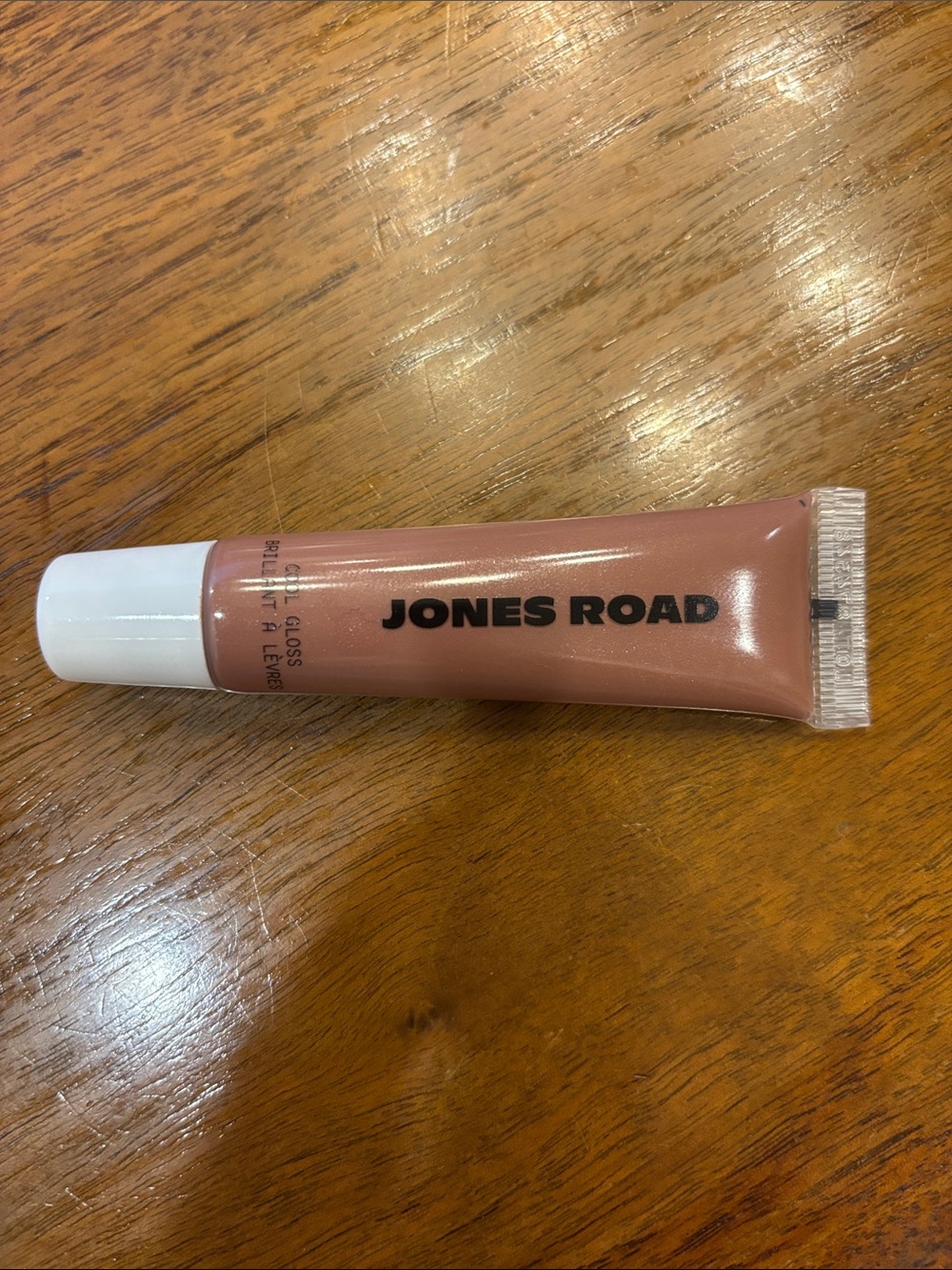 Jones Road Lip Gloss — Mauve Nude Shine.  Nudist